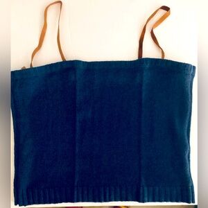 Ralph Lauren Blue Sleeveless Knit Tank